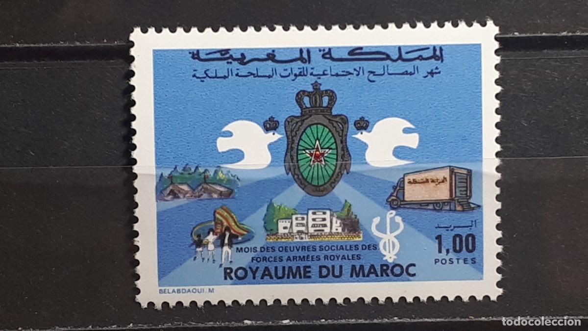 Sellos: MARRUECOS. A&Ntilde;O 1987. **. YVERT 1042