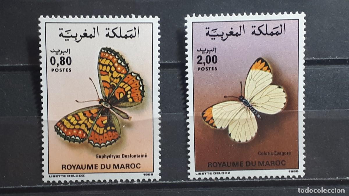 Sellos: MARRUECOS. A&Ntilde;O 1985. **. YVERT 996/7