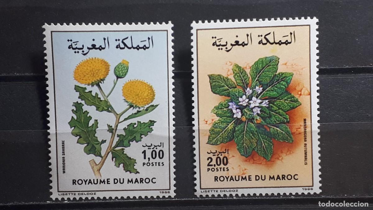 Sellos: MARRUECOS. A&Ntilde;O 1986. **. YVERT 1008/9