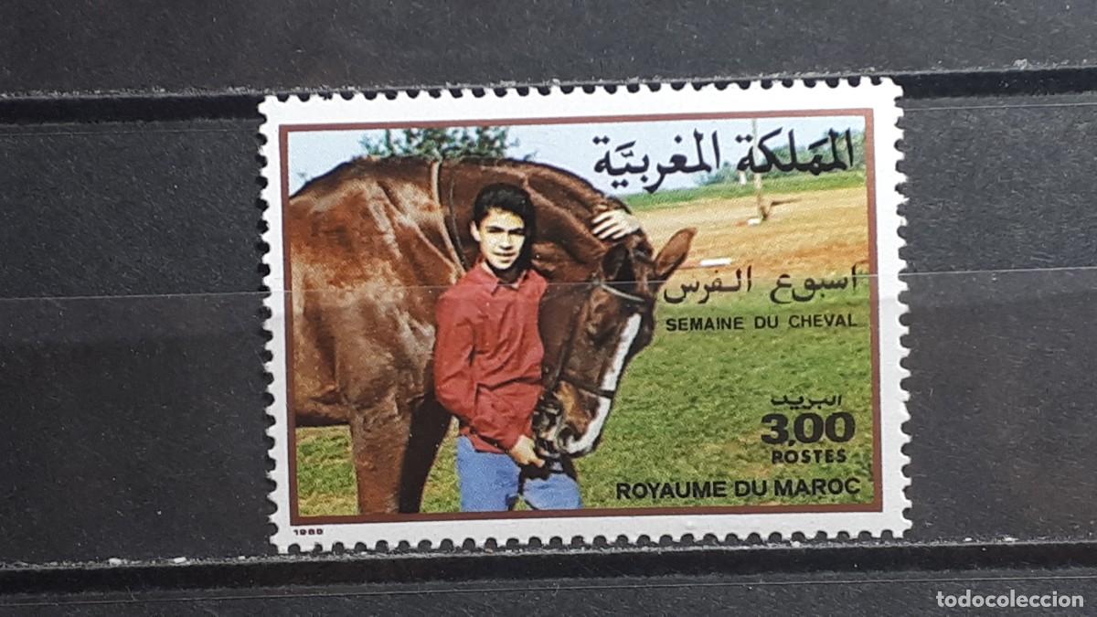 Sellos: MARRUECOS. A&Ntilde;O 1988. **. YVERT 1049