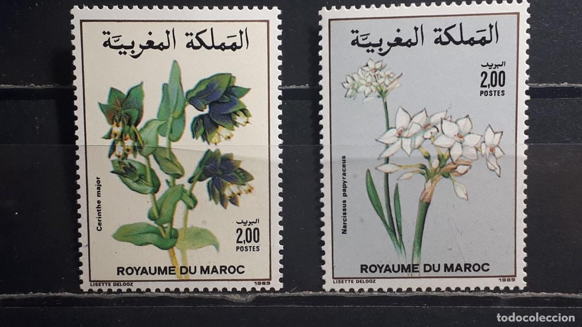 Sellos: MARRUECOS. A&Ntilde;O 1989. **. YVERT 1070/1