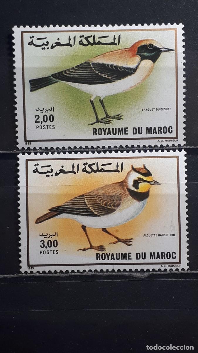 Sellos: MARRUECOS. A&Ntilde;O 1989. **. YVERT 1073/4