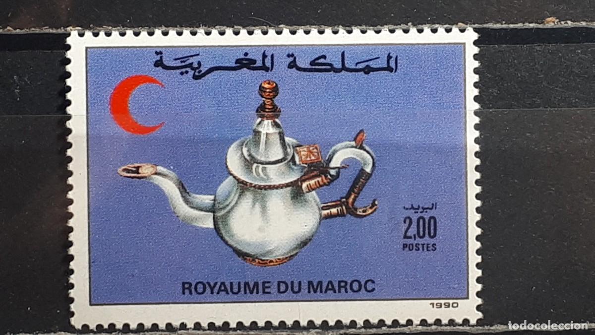Sellos: MARRUECOS. A&Ntilde;O 1990. **. YVERT 1084