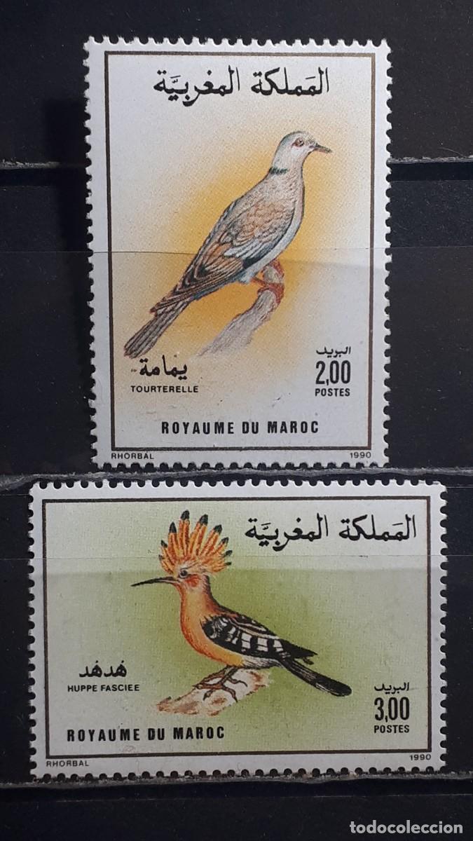 Sellos: MARRUECOS. A&Ntilde;O 1990. **. YVERT 1086/7