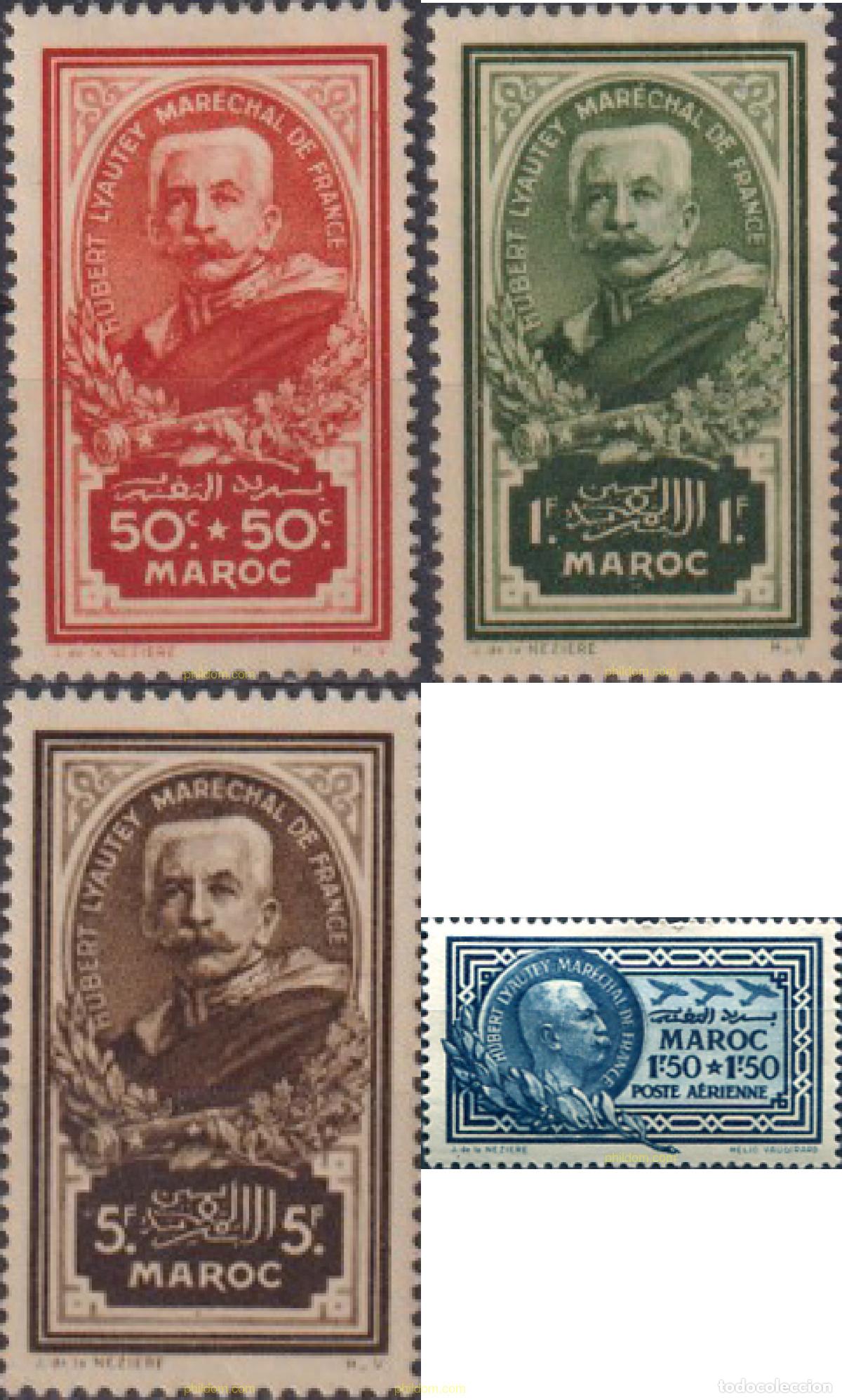 Sellos: 615365 HINGED MARRUECOS 1935 PERSONAJE