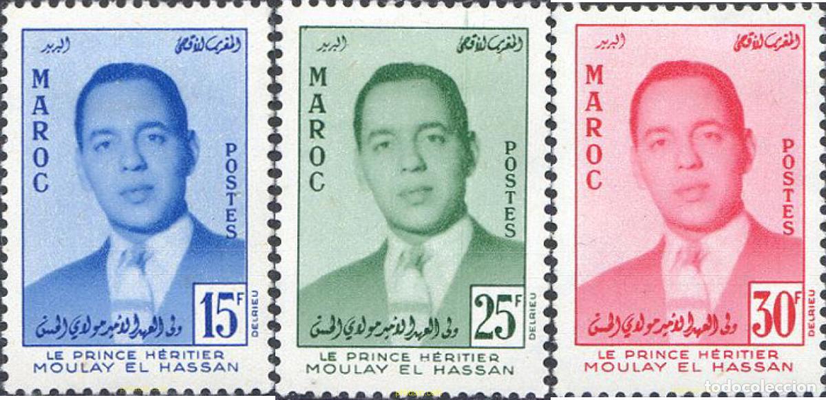 Sellos: 276724 HINGED MARRUECOS 1957 PRINCIPE MOULAY EL HASSAN