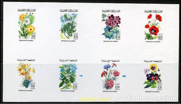 Sellos: 21808 MNH MARRUECOS 1975 FLORA MARROQUI