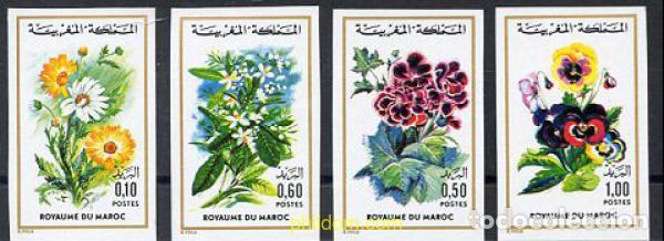 Sellos: 13110 MNH MARRUECOS 1975 FLORA MARROQUI