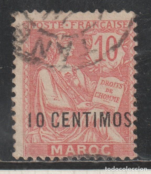 Sellos: MARRUECOS FRANCES // YVERT 12 // 1902-03 ... USADO