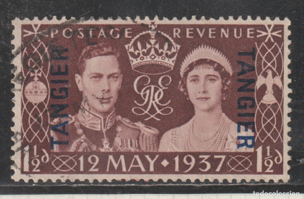 Sellos: TANGER - MARRUECOS INGLES // YVERT 14 // 1937 ... USADO
