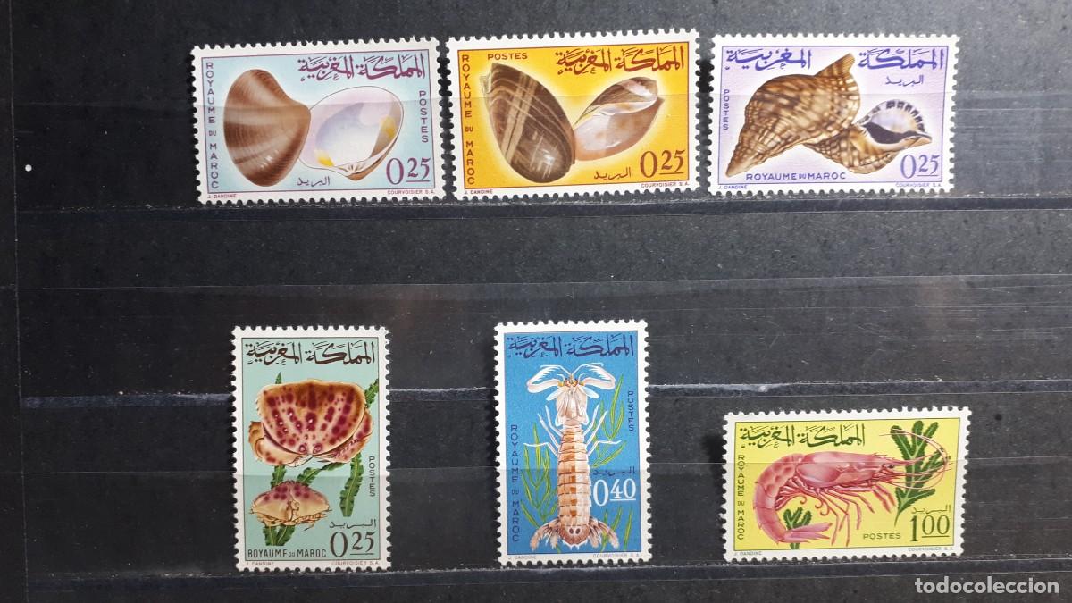 Sellos: MARRUECOS. A&Ntilde;O 1965. **. YVERT 488/93