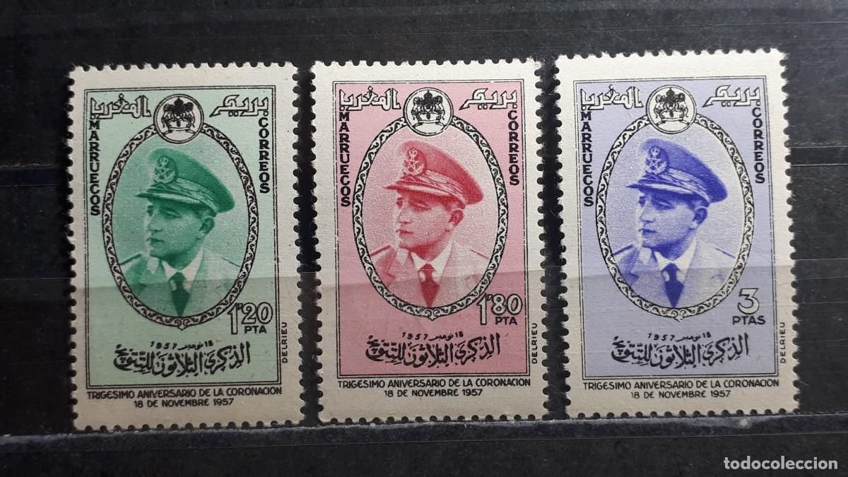 Sellos: MARRUECOS. A&Ntilde;O 1957. *. Edifil 27/9