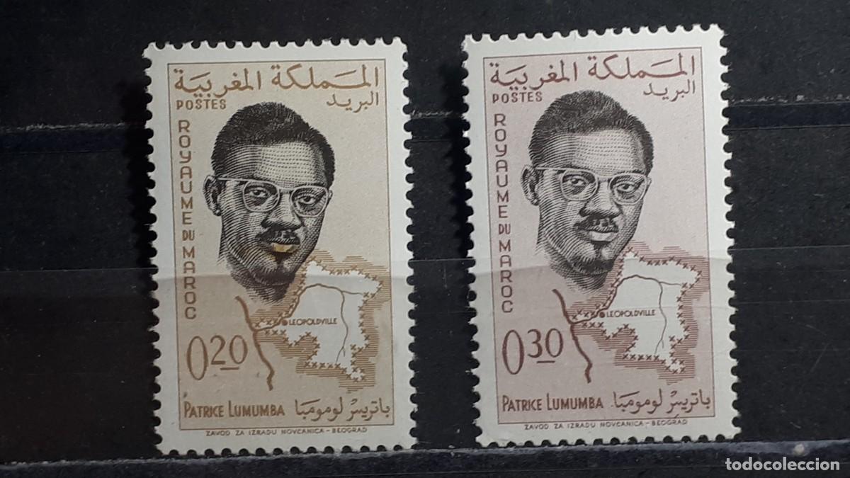 Sellos: MARRUECOS. A&Ntilde;O 1962. **. Edifil 429/30