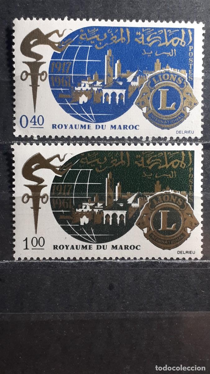 Sellos: MARRUECOS. A&Ntilde;O 1967. **. Edifil 521/2