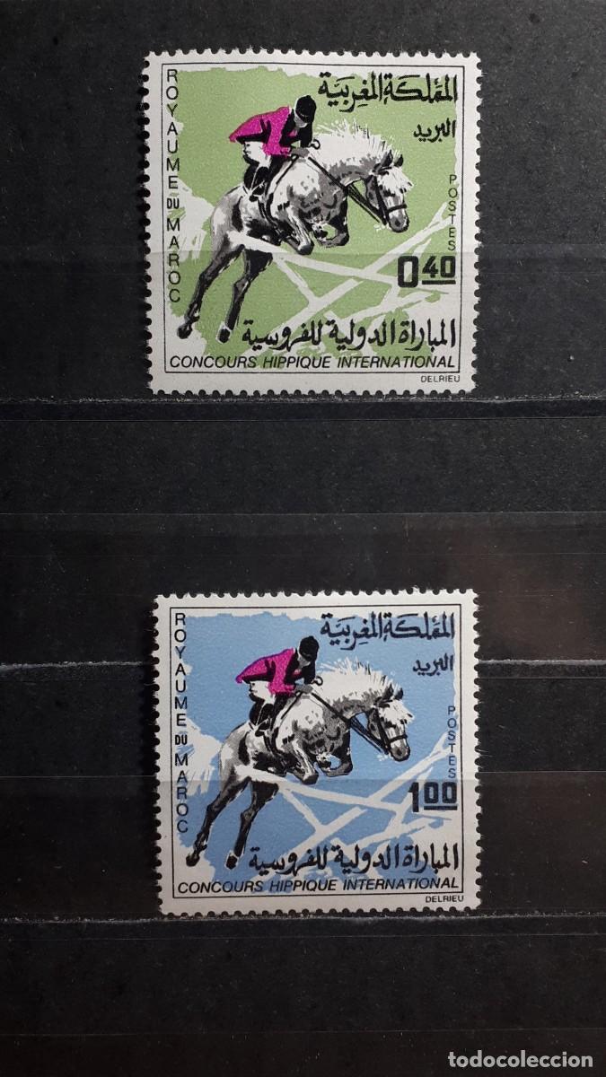 Sellos: MARRUECOS. A&Ntilde;O 1968. **. YVERT 529/30