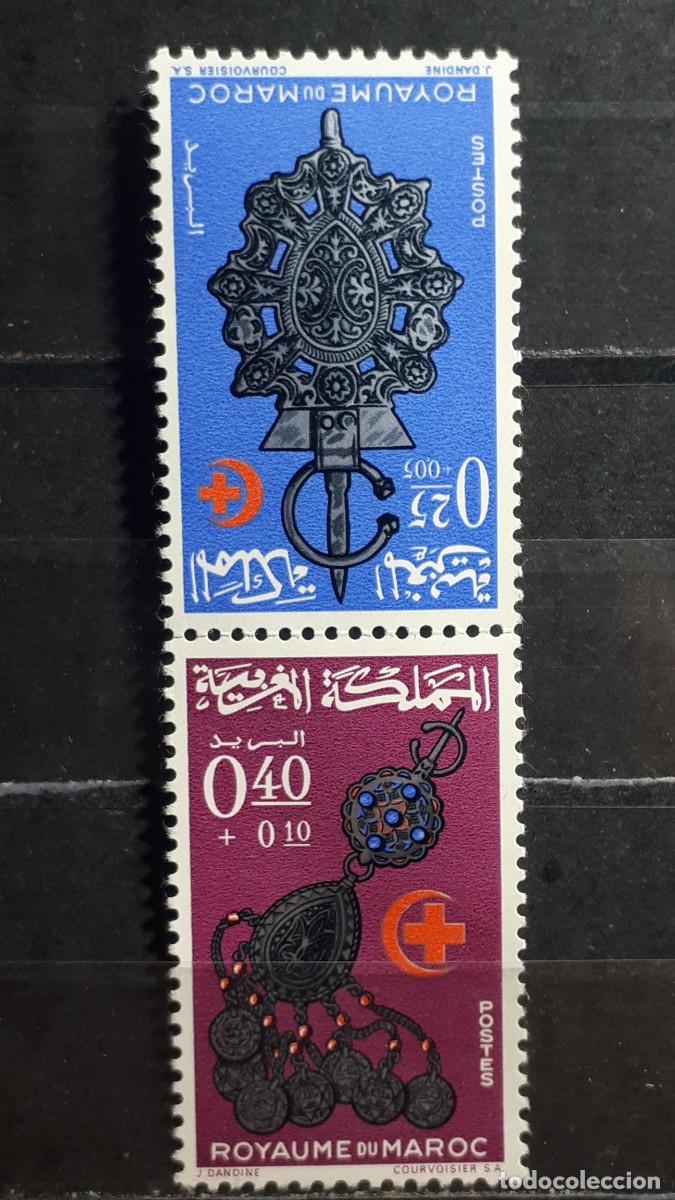 Sellos: MARRUECOS. A&Ntilde;O 1966. **. YVERT 506/7