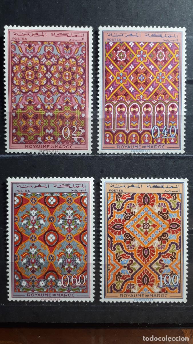Sellos: MARRUECOS. A&Ntilde;O 1968. **. YVERT 561/4