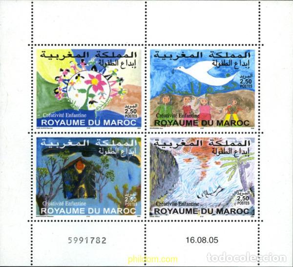 Sellos: 192038 MNH MARRUECOS 2005 CREATIVIDAD INFANTIL