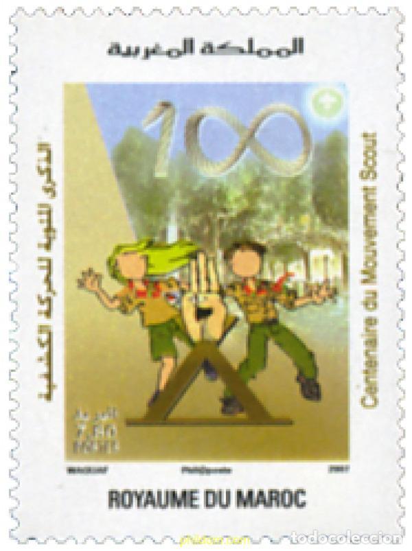 Sellos: 206206 MNH MARRUECOS 2007 CENTENARIO DEL ESCULTISMO