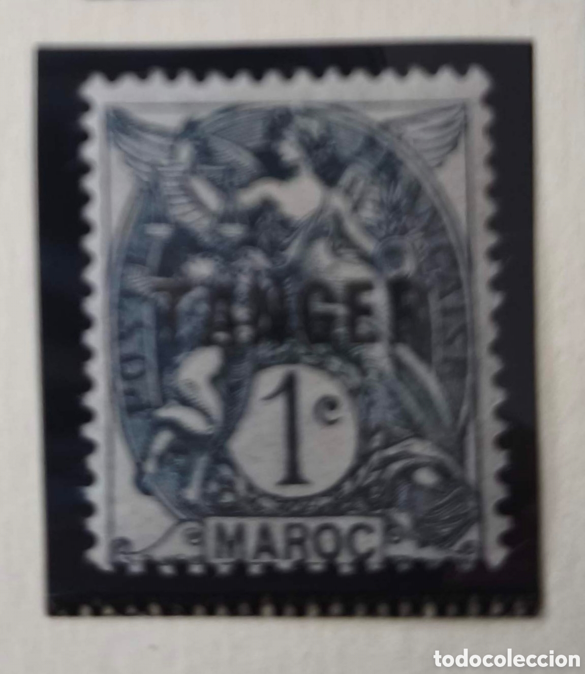 Sellos: Marruecos. T&aacute;nger. 1918-1924. 1 c&eacute;ntimo