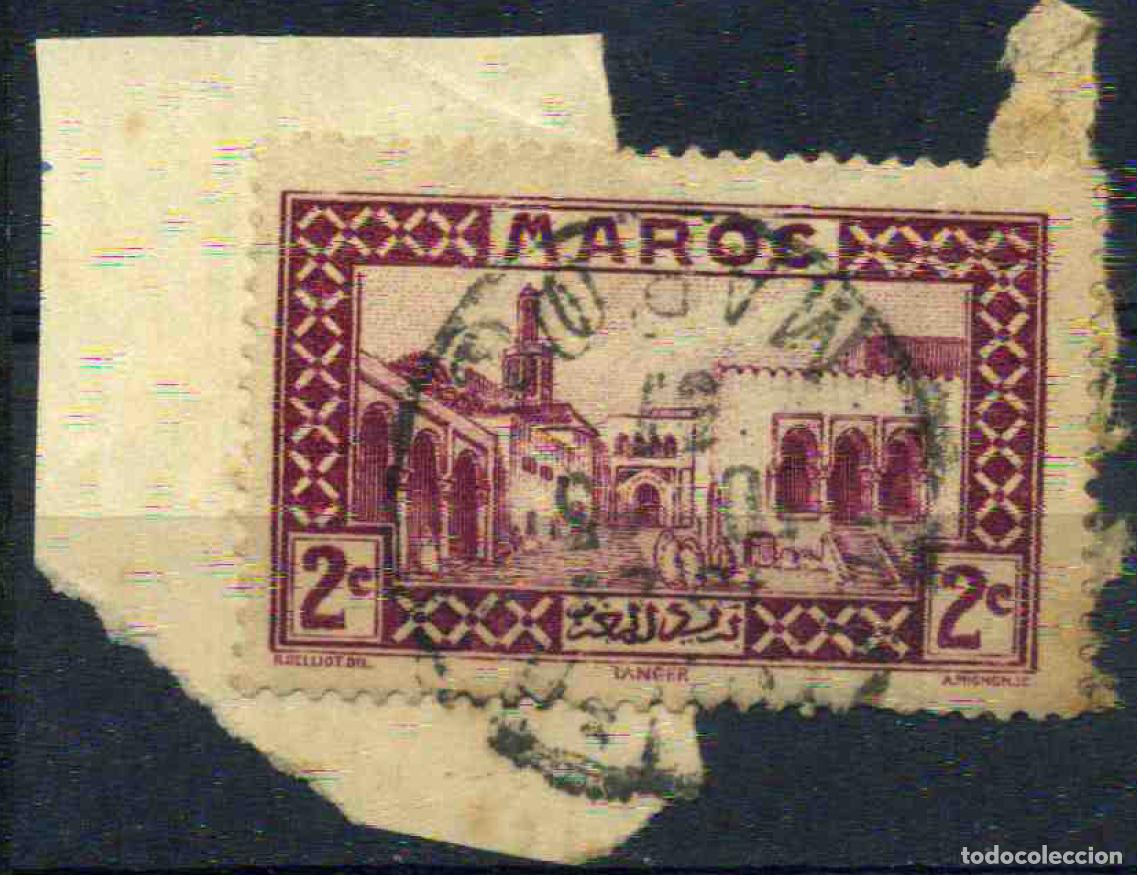 Sellos: Marruecos franc&eacute;s 1933 Fragmento
