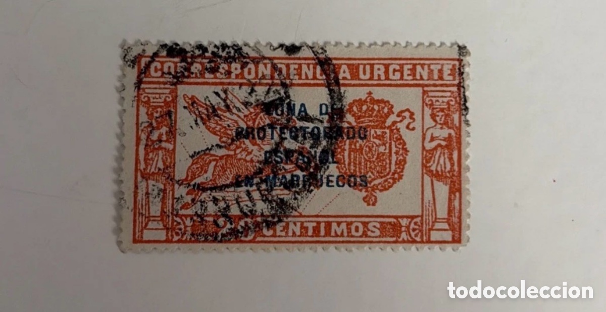 Sellos: Sello Marruecos 1923. Edifil 90.