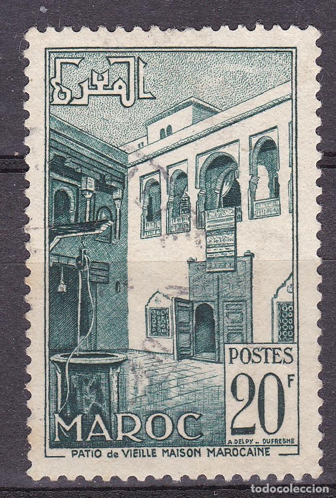 Briefmarken: Marruecos. Antiguo sello filatelia