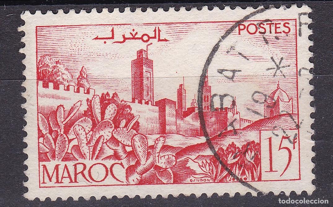 Briefmarken: Marruecos. Antiguo sello filatelia