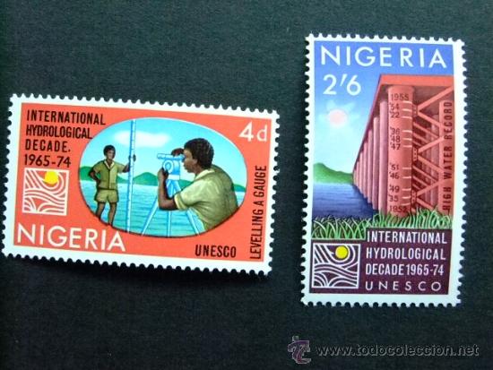 NIGERIA UNESCO AÑO 1967 YV 206 - 207 ** MNH (Sellos - Extranjero - África - Niger)
