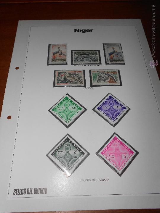 Sellos: HOJA DE SELLOS DE NIGER - Foto 1