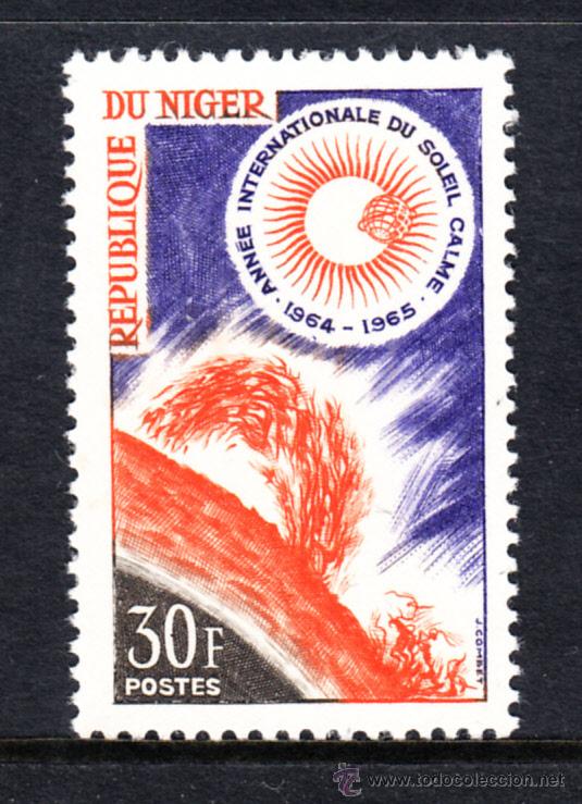 NÍGER 144** - AÑO 1964 - AÑO INTERNACIONAL DE CALMA SOLAR (Sellos - Extranjero - África - Niger)