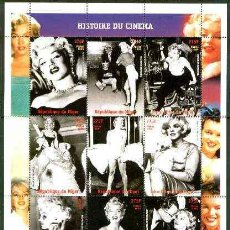 Sellos: NIGER 1999 SHEET MNH MARILYN MONROE ACTRICES ACTRESSES CINE CINEMA. Lote 362450900