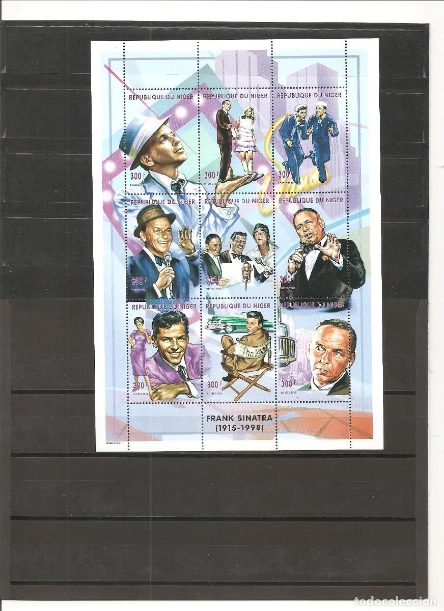 Sellos: REPUBLICA DEL NIGER. FRANK SINATRA. - Foto 1