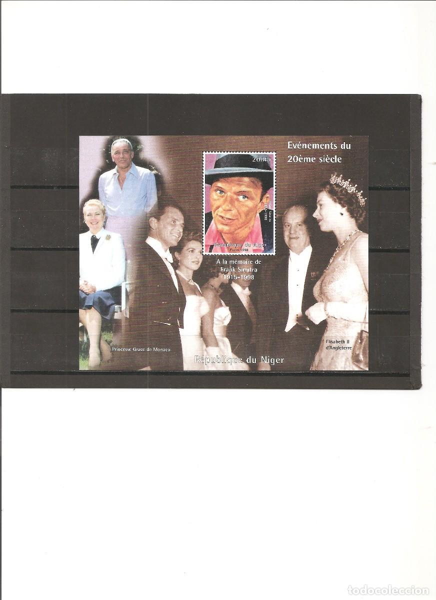 Sellos: REPUBLICA DEL NIGER. FRANK SINATRA. - Foto 1