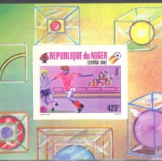 Sellos: HB DE LA REPÚBLICA DEL NÍGER 1980, ESPAÑA 1982 | MNH | YVERT B32 S/D