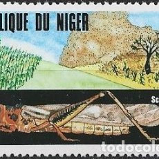 Sellos: REPUBLICA DE NIGER 1989** - LA LANGOSTA - P
