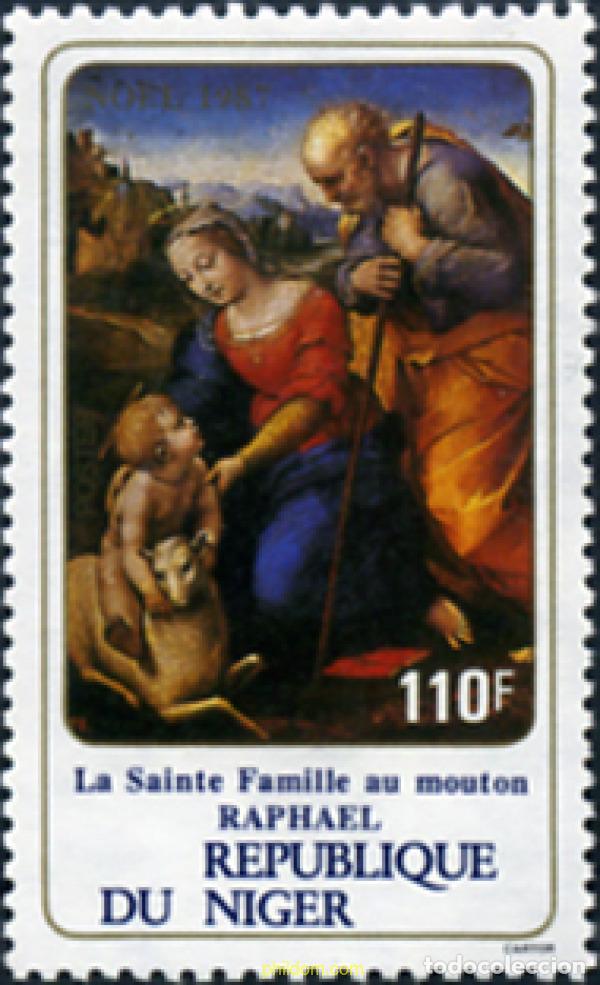 Sellos: 345955 MNH NIGER 1987 NAVIDAD - Foto 1