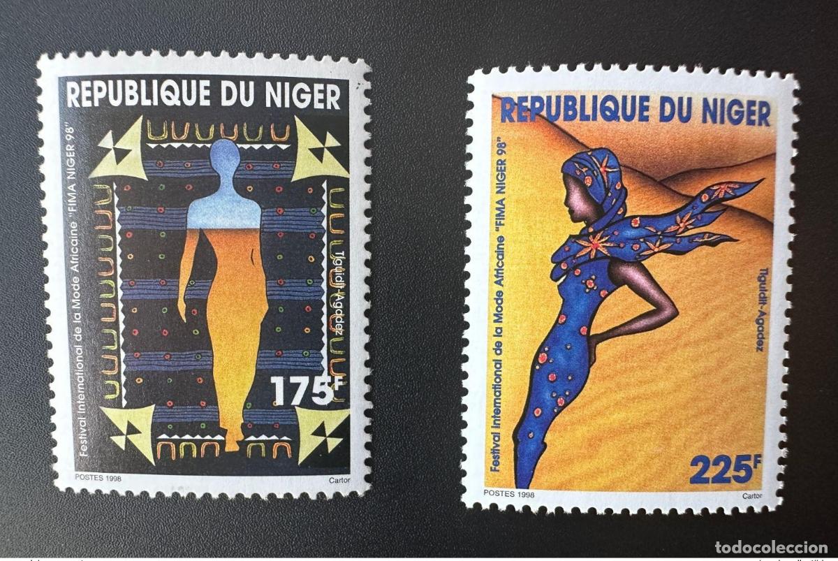 Stamps: N&iacute;ger 1998 Mi. 1561 - 1562 Festival Internacional de Moda FIMA 98 MNH**2 val.