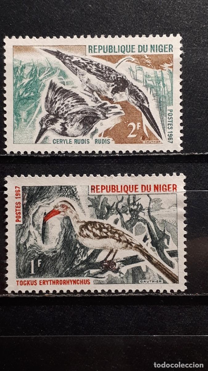 Selos: NIGER. A&Ntilde;O 1967. **. YVERT 190/1