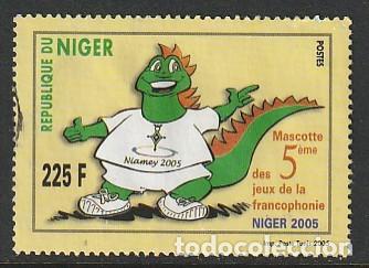 Sellos: .NIGER, SELLO USADO.