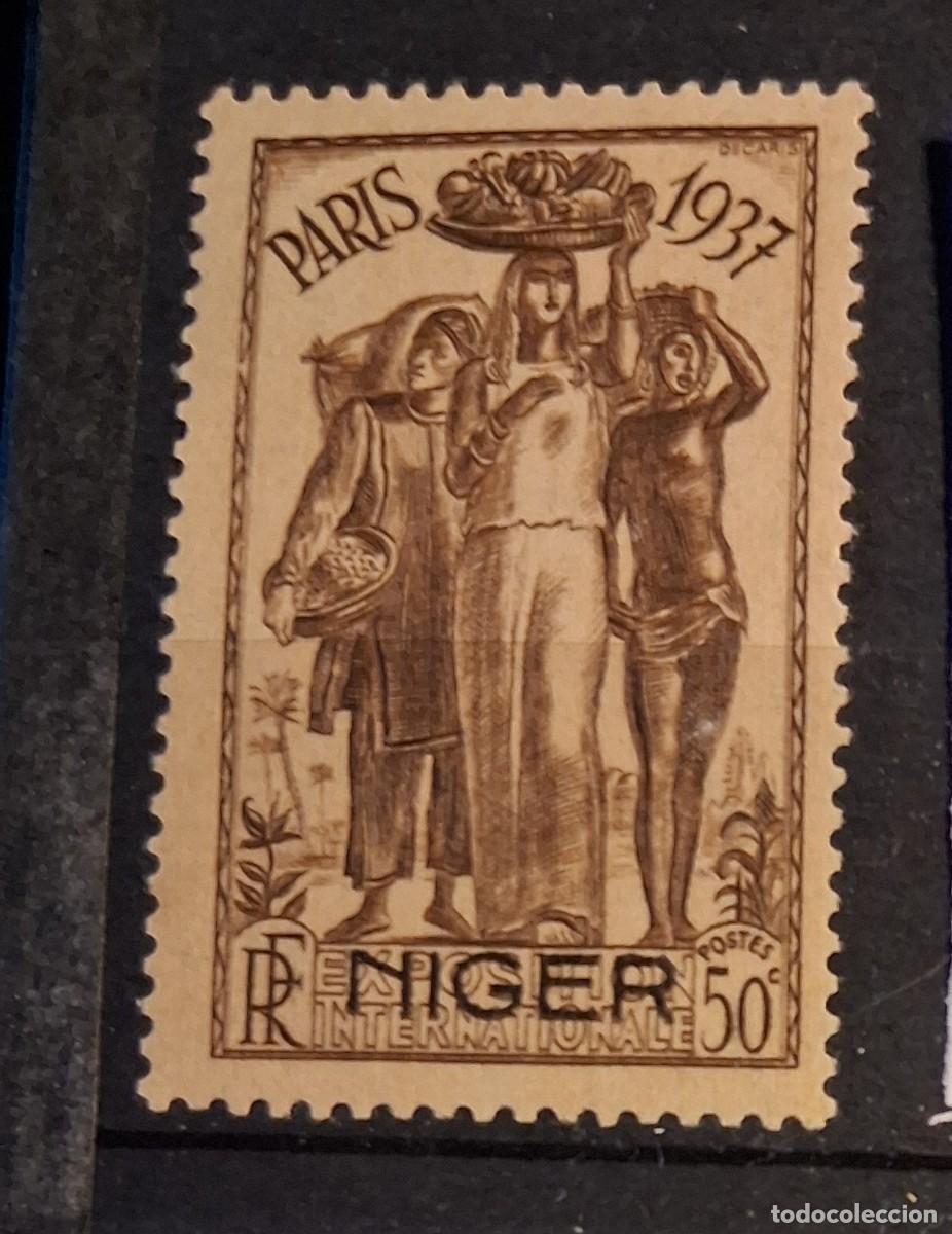 Sellos: N&Iacute;GER, 1937, CAT.YT.60.