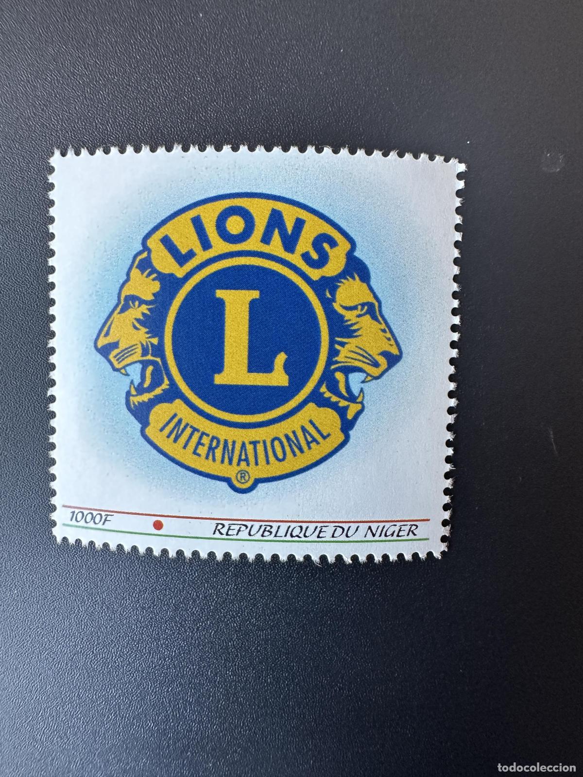 Sellos: N&iacute;ger 2023 Mi.? Sello personalizado de Lions Club International