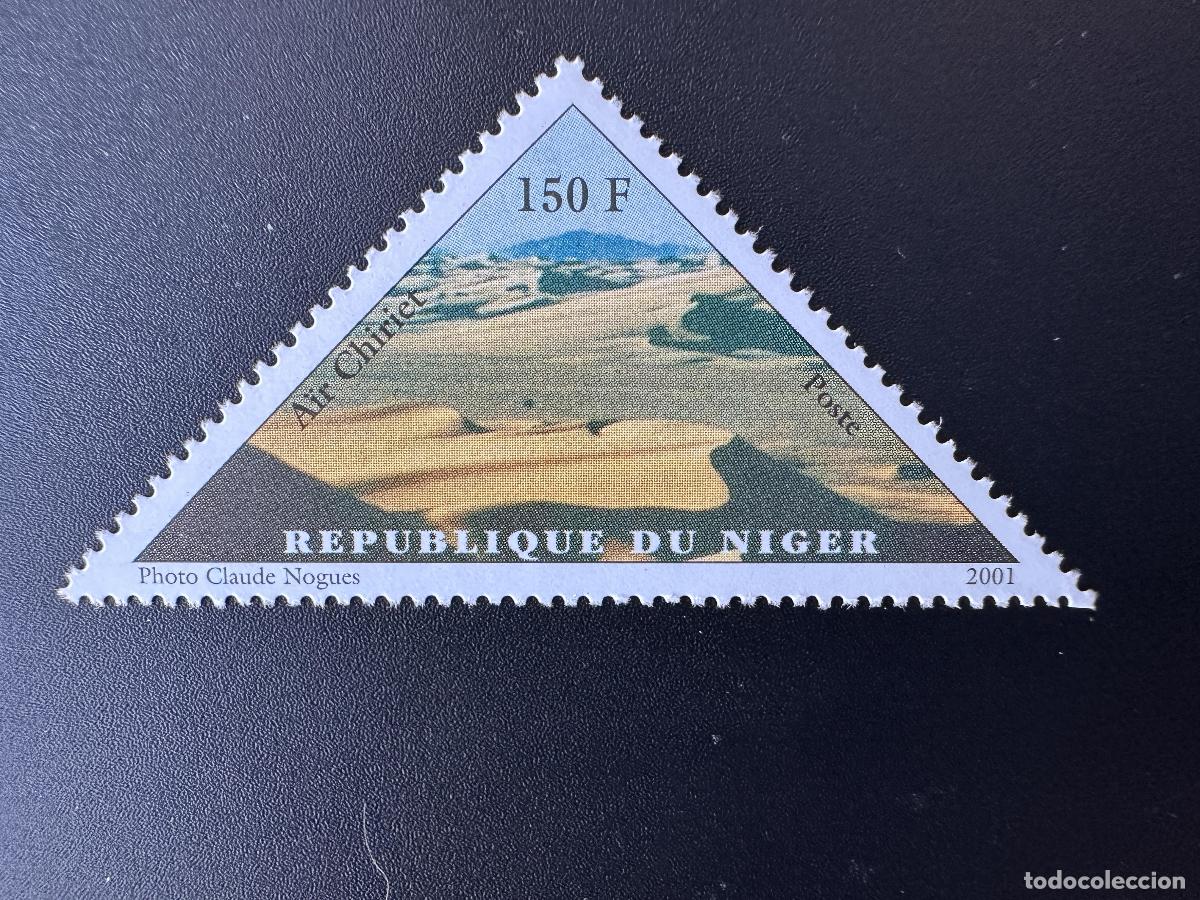 Sellos: N&iacute;ger 2001 Mi. 1971 Desierto de A&iuml;r Chiriet W&uuml;ste MNH ** 1 val.