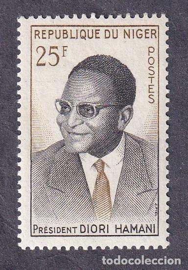 Sellos: NIGER Yvert n&deg; 112 ** pr&eacute;sident Diori Hamani