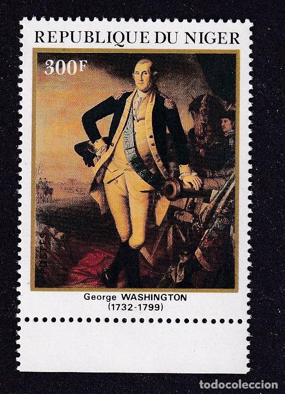 Sellos: NIGER Yvert n&deg; 568 anniversaire de George Washington neuf sans gomme