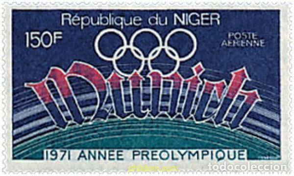 Sellos: 27643 MNH NIGER 1971 20 JUEGOS OLIMPICOS VERANO MUNICH 1972