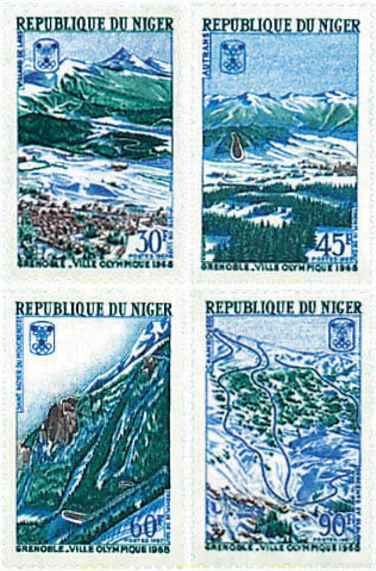 Briefmarken: 229595 HINGED NIGER 1967 10 JUEGOS OLIMPICOS INVIERNO GRENOBLE 1968