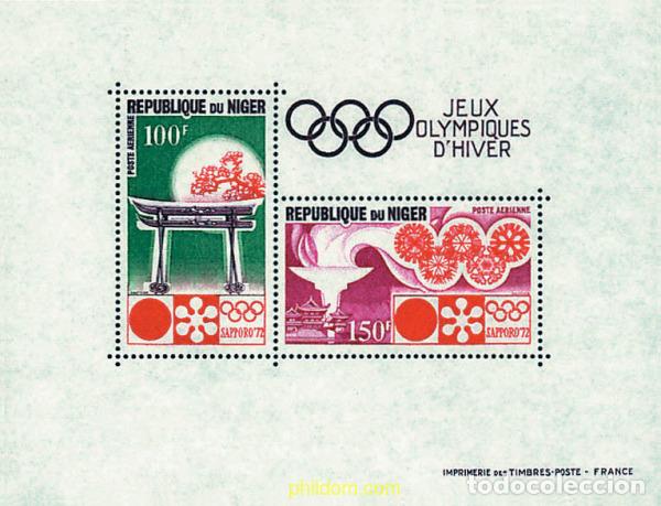 Briefmarken: 71509 MNH NIGER 1972 11 JUEGOS OLIMPICOS DE INVIERNO SAPPORO 1972