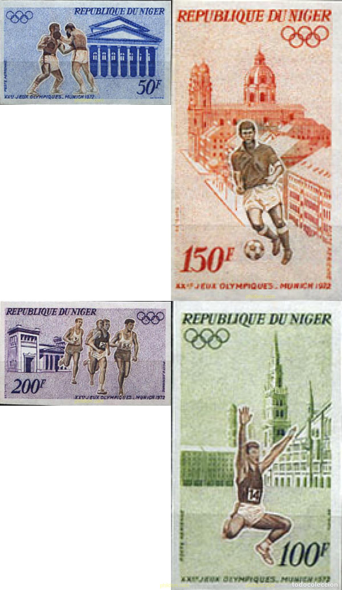 Sellos: 16267 MNH NIGER 1972 20 JUEGOS OLIMPICOS VERANO MUNICH 1972