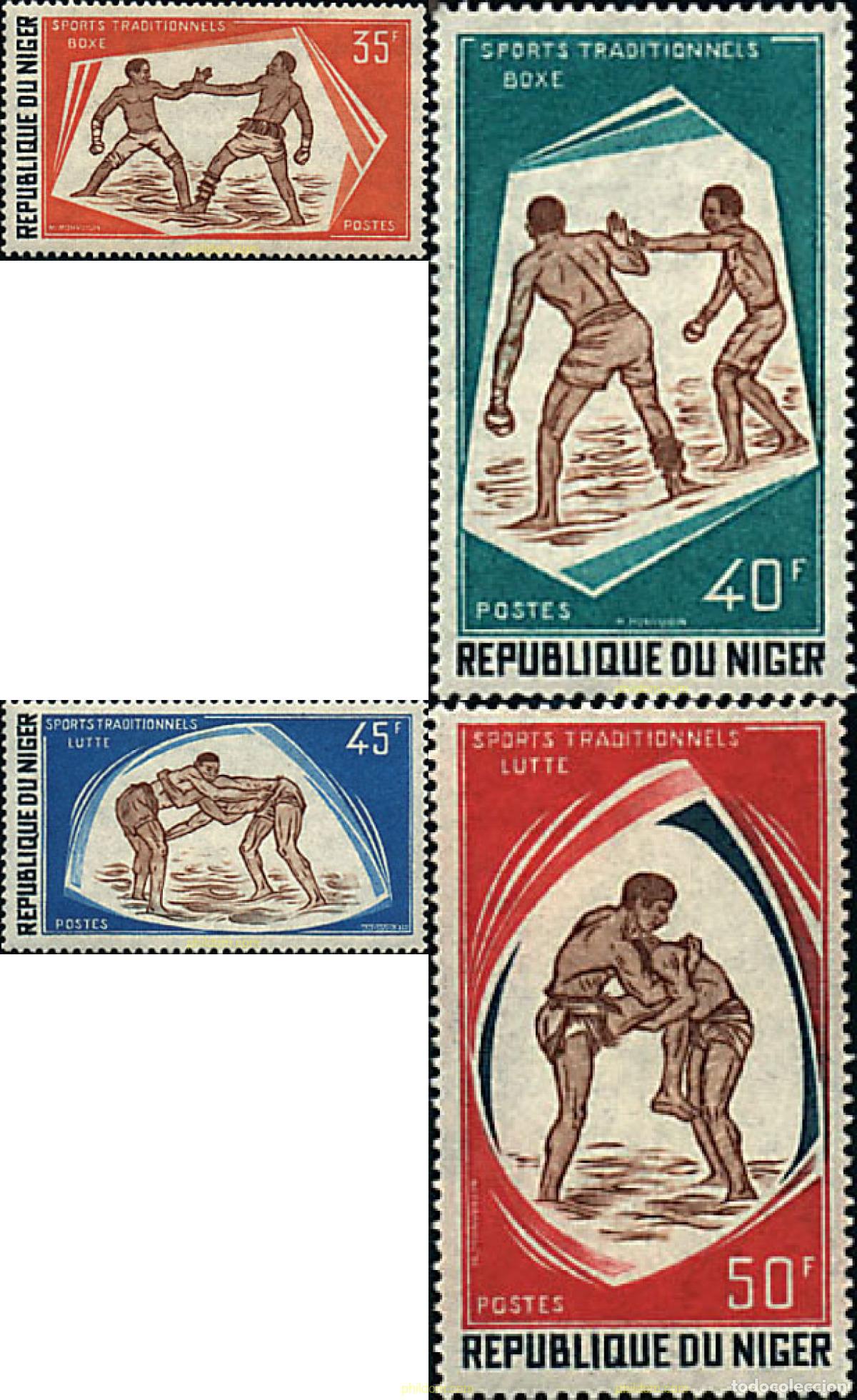 Sellos: 27648 MNH NIGER 1975 DEPORTES TRADICIONALES
